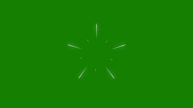 Circle firework display animation over a solid black background. Geometric firework circle burst pop-up with Bursts And Sparks. Fireworks circle blast in celebration projects andl visuals. 4k video
