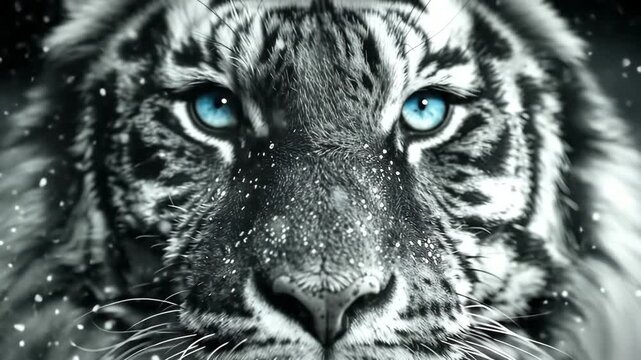 portrait of a tiger