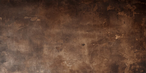 Obraz premium An old grunge wood texture with a rough, brown vintage wall pattern and an antique, dirty surface backdrop for dark material design