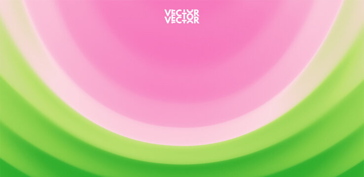 Background with convex forms and ripple effect. Vibrant trendy texture, with blending colors. Vector illustration for cover, card, postcard, interior design, banner, poster, brochure or presentation.