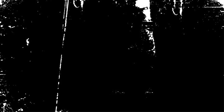 Abstract black and white grunge texture with film grain noise scratches and organic background, high contrast abstract black and white monochrome border distressed vintage background.