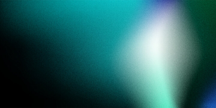 Green Glowing waves of and blue dance across a dark starry sky in this dreamy abstract scene,Vector illustration.eps 10.