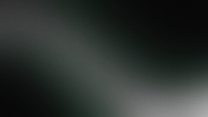 Fototapeta premium 8K dark monochrome grainy gradient background, abstract minimalist black and charcoal grey texture with cinematic light leak and film noise backdrop