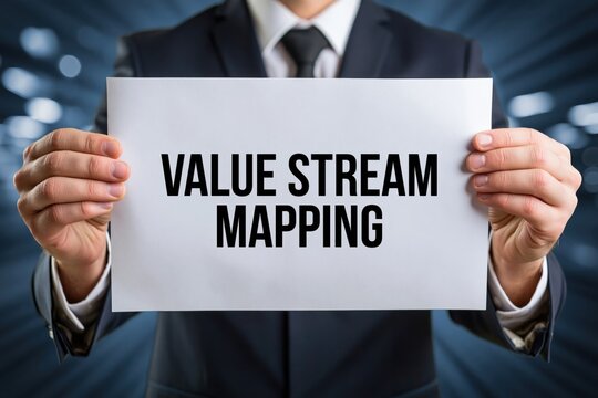 Process Improvement Expert Explaining Value Stream Mapping (VSM)