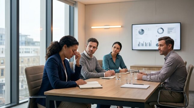 Team meeting paused by ambient cognitive fatigue signal
