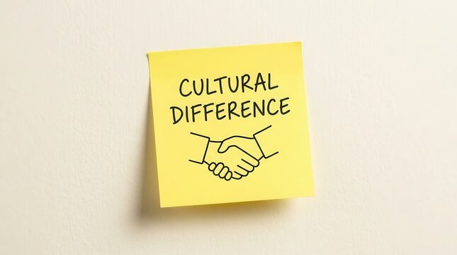 Cultural difference concept for workplace diversity inclusion and cross cultural communication.