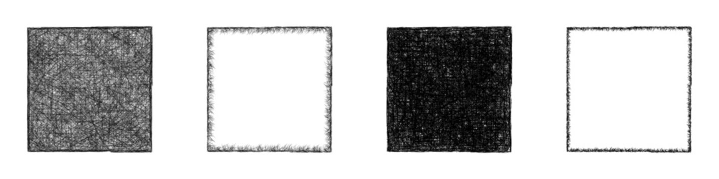 Monochrome sketch Smith County (Kansas) outline map design set