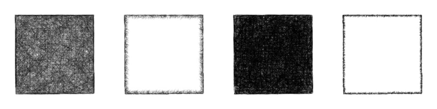 Monochrome sketch Stevens County (Kansas) outline map design set