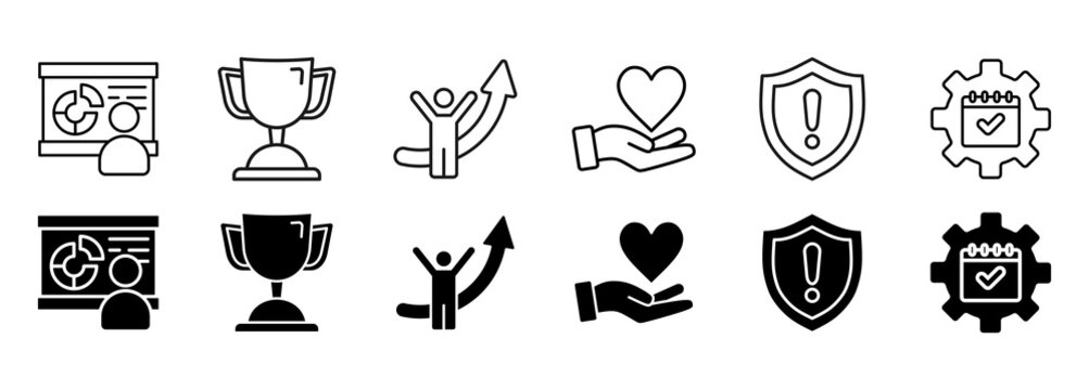 gamification icon set. Vector Illustration Concept