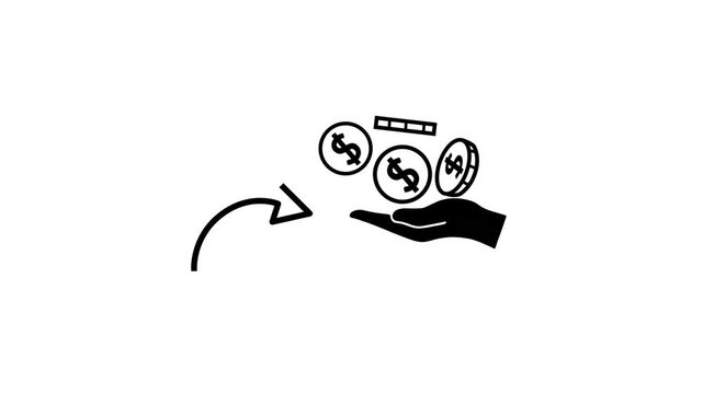 money back icon, cashback