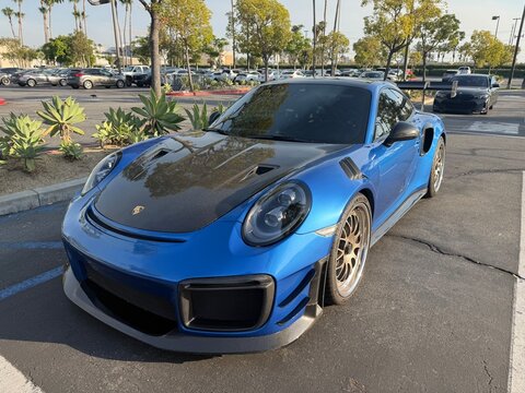 Porsche 911 GT3 RS Sports Car Parked 