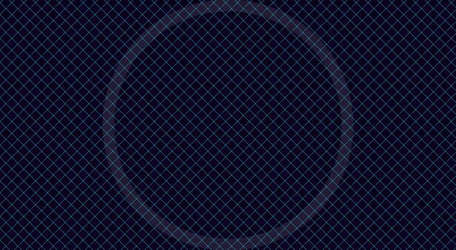 Digital grid circle motion animation background, abstract technology pattern loop