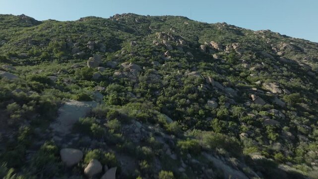 Brushland Simi Valley Greater Los Angeles Drone Aerial Footage