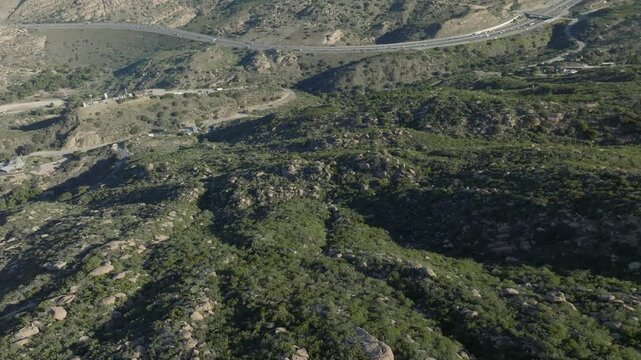 Brushland Simi Valley Greater Los Angeles Drone Aerial Footage