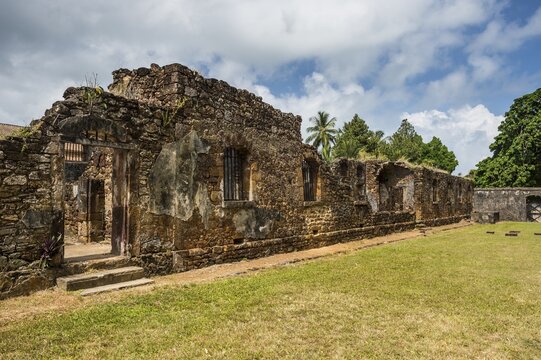 Former political imprisonment on Devils island, Iles du Salut, French Guiana