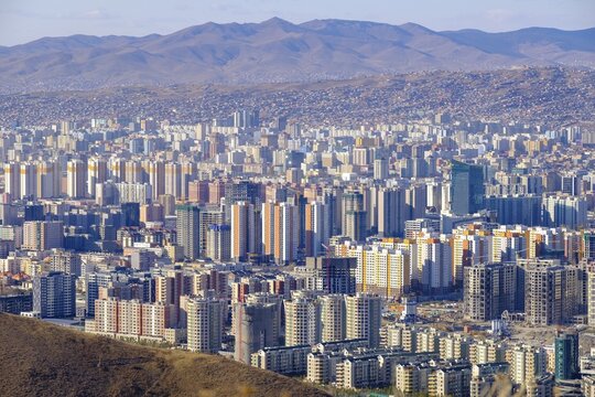 City view, Ulan Bator, Mongolia