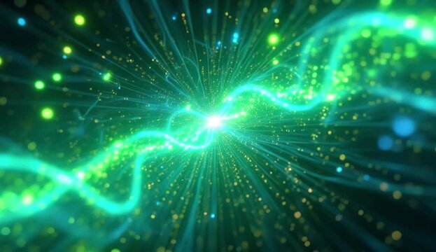 During the ebb and flow of the tides, the azure waters of the river and the sea harmoniously converge created with generative ai