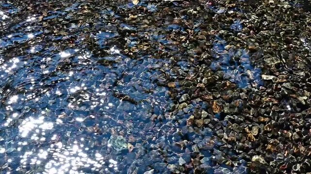 流れる清流