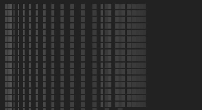 Minimalist abstract grid motion animation background, with pulsing digital squares