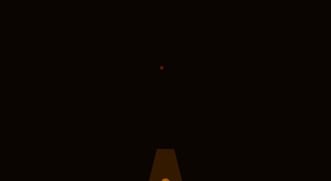 Minimalist abstract loading animation with pulsing geometric circles animation