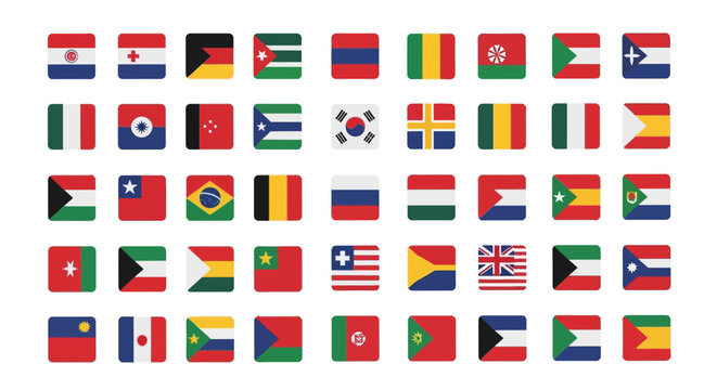 Collection of World Flags Icons