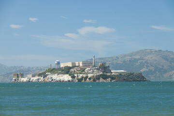 Fototapeta premium United States Penitentiary at Alcatraz Island