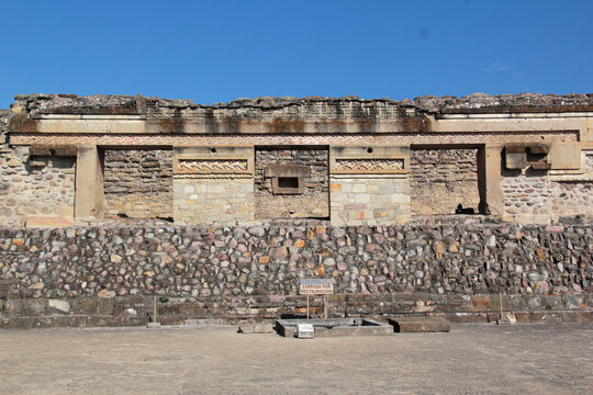 Mitla is an archaeological zone of the Zapotec culture, a tourist destination in the Magical Town of San Pablo Villa de Mitla, in Oaxaca, Mexico