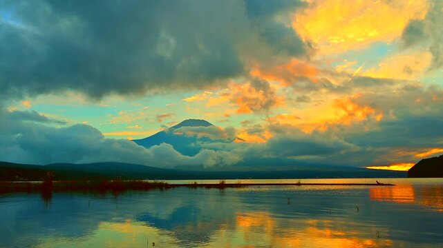 山水風景 水面に映る山」の写真素材 | 5,382件の無料イラスト画像 | Adobe Stock