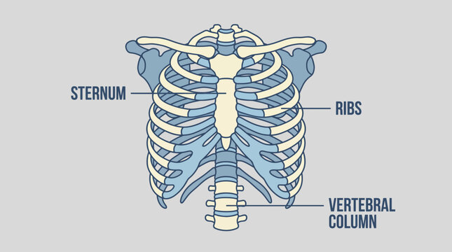 Human Rib Cage Anatomy Chest