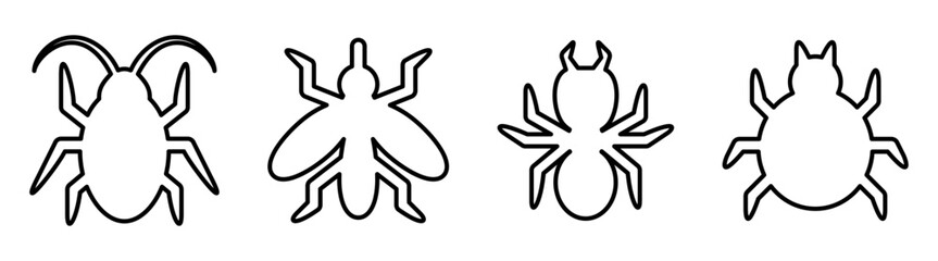outline insect icon  © Adel