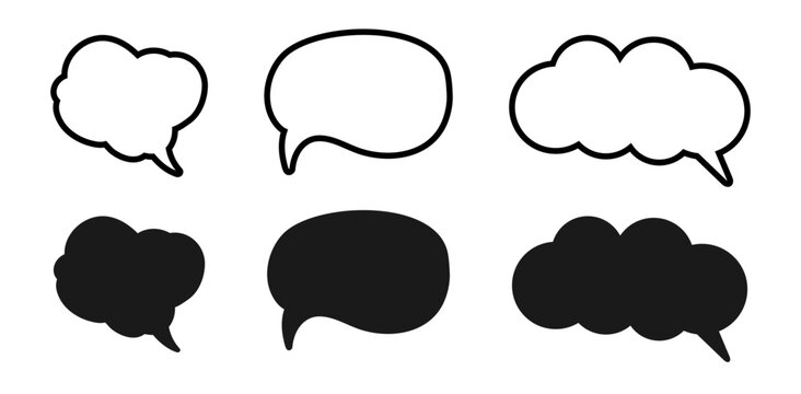 cartoon bubble speech