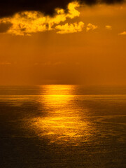 Fototapeta premium sunset over the sea