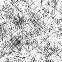 Obraz premium Scratched texture vector of background in grunge style. Texture feels rough, urgent, and emotionally raw