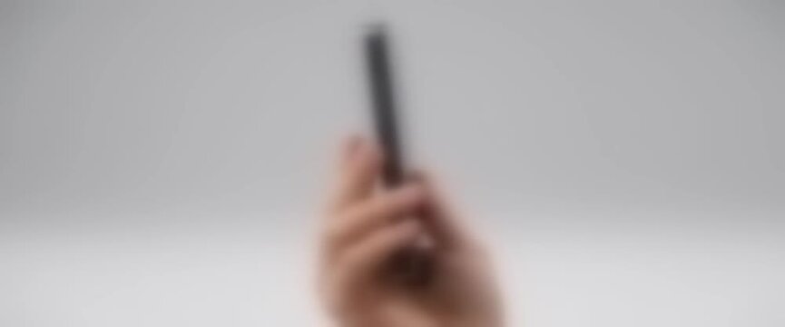 Hand Phone Smartphone Using Outdoor