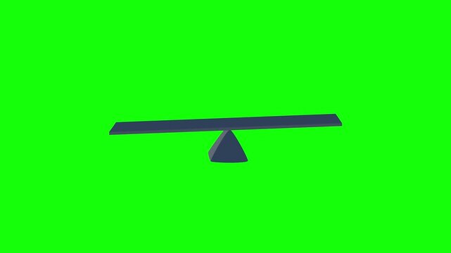 4K Animated Steps of Success with Floating Icons on Green Screen Concept