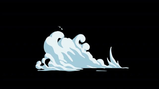 smoke vfx animation