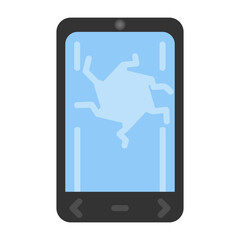 Smartphone Vector Icon © Graphic Nehar