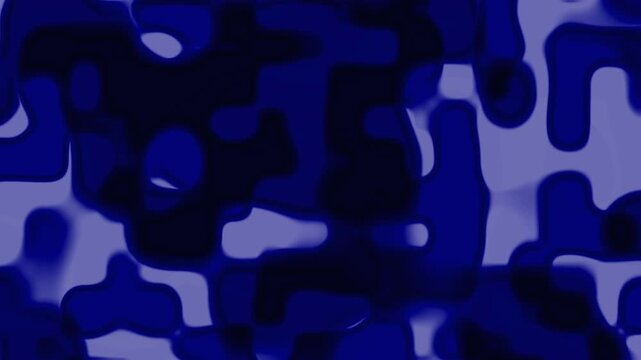 Abstract blue camouflage pattern for versatile use in design projects, fashion prints, backgrounds, and marketing material with a modern twist.