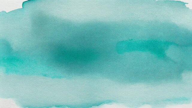 Extreme Close-Up Watercolor Wash Texture on Rough Grain Paper Soft Ink Bleeding Visible Fiber Background Video