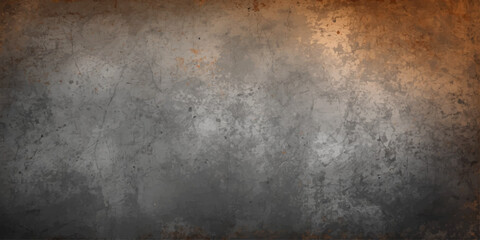 Obraz premium A dark and aged grunge concrete wall texture with a rough grey stone pattern makes a perfect vintage backdrop or dirty metal surface design
