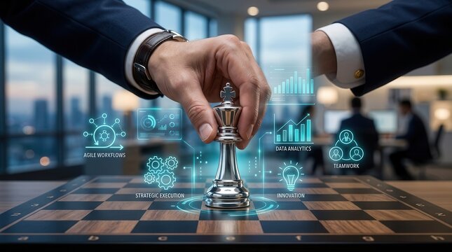 Agile thinking and adaptive innovation drive efficient performance and continuous improvement.