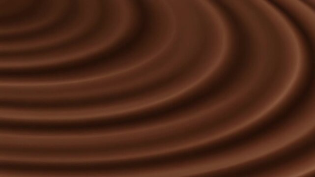 Detailed coffee crema macro with rich espresso foam and smooth liquid motion