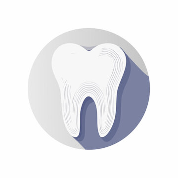 Stylized Tooth Icon