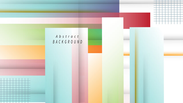Minimal line design abstract background