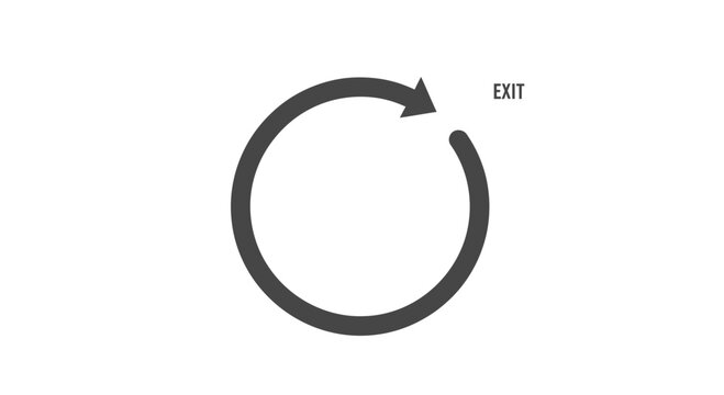 Refresh, cycle, repeat icons, edit symbols, circular arrow