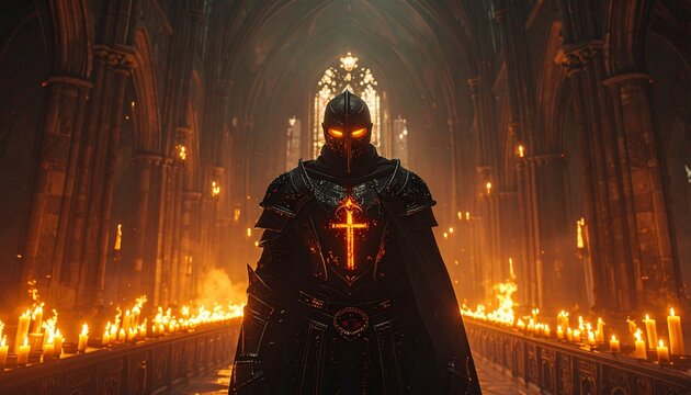 Dark Knight of Eternal Vigilance Fiery Cathedral Guardian