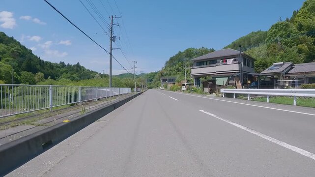 ロードバイク　車載映像