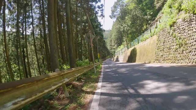 ロードバイク　車載映像