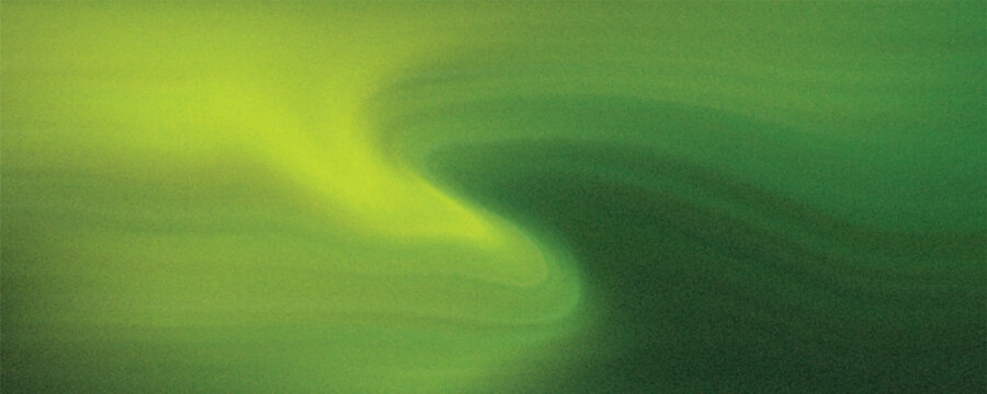 Abstract chartreuse lime green background. Ombre gradient colors. Bright and vibrant electric neon acid light shades. Grunge vector with grainy noise.