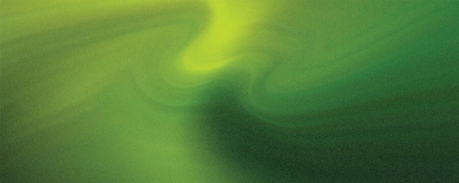 Abstract chartreuse lime green background. Ombre gradient colors. Bright and vibrant electric neon acid light shades. Grunge vector with grainy noise.